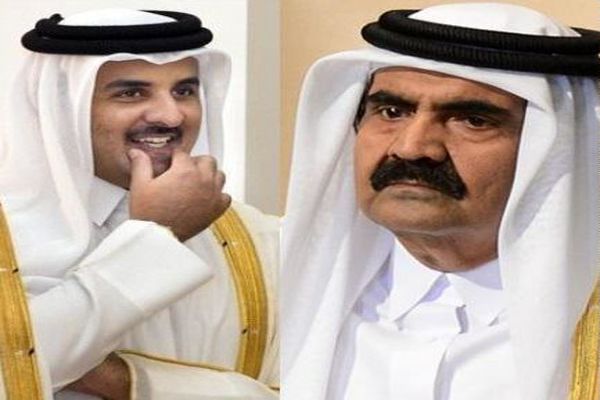 رئیس دولت وحدت لیبی با امیر قطر دیدار کرد
