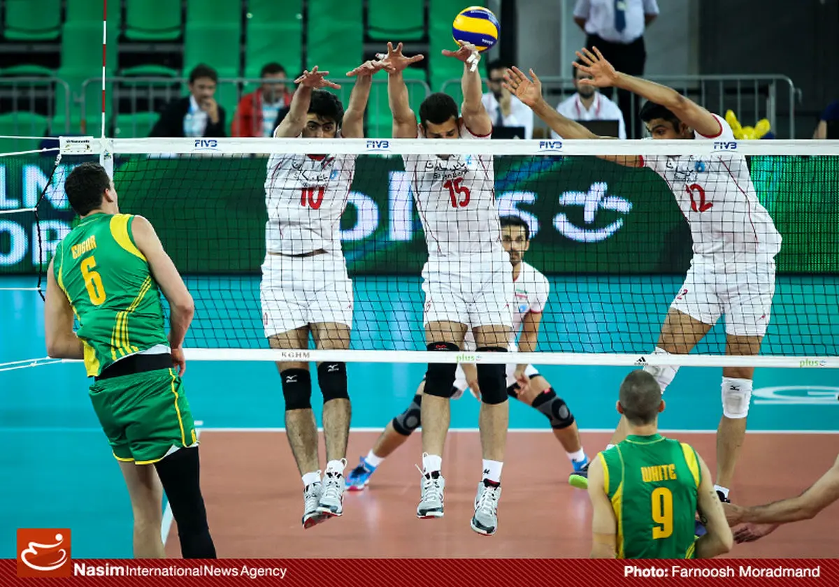 بلندقامتان ایران انتقام گرفتند/ تیم ملی والیبال ایران در نخستین گام مقابل استرالیا به پیروزی رسید