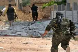 حمله ناکام تروریست‌های داعش به مسیر الرقه - اثریا