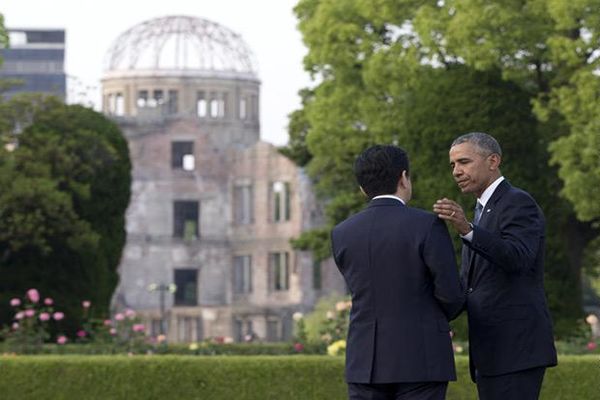 بمب‌های سیاسی اوباما بر سر مردم هیروشیما