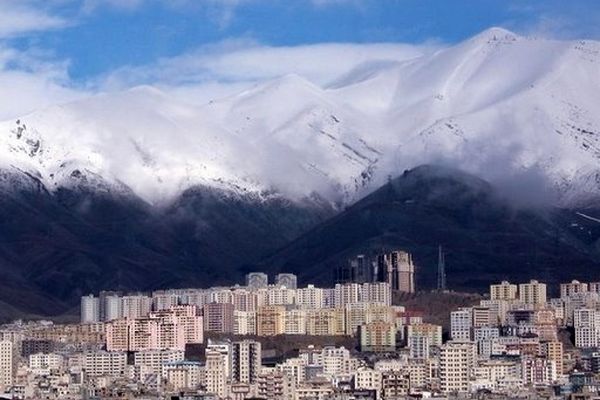 هوای تهران در شرایط 