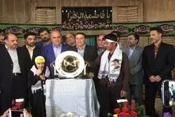 رونمایی از کاپ قهرمانی جام حذفی فوتبال