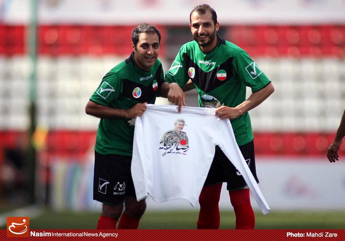 پیروزی تیم هنرمندان ایران مقابل اسلواکی در جام جهانی روسیه