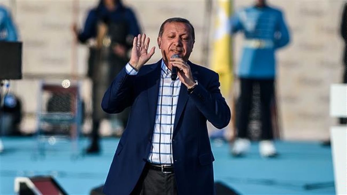 اردوغان از حضور روسیه، ایران و آمریکا در سوریه انتقاد کرد
