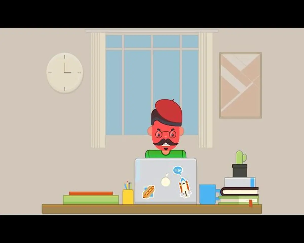 موشن گرافیک "شعبون بی‌مخ‌های فضای مجازی"