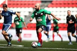 گزارش تصویری:: دیدار تیم فوتبال هنرمندان ایران مقابل آرژانتین