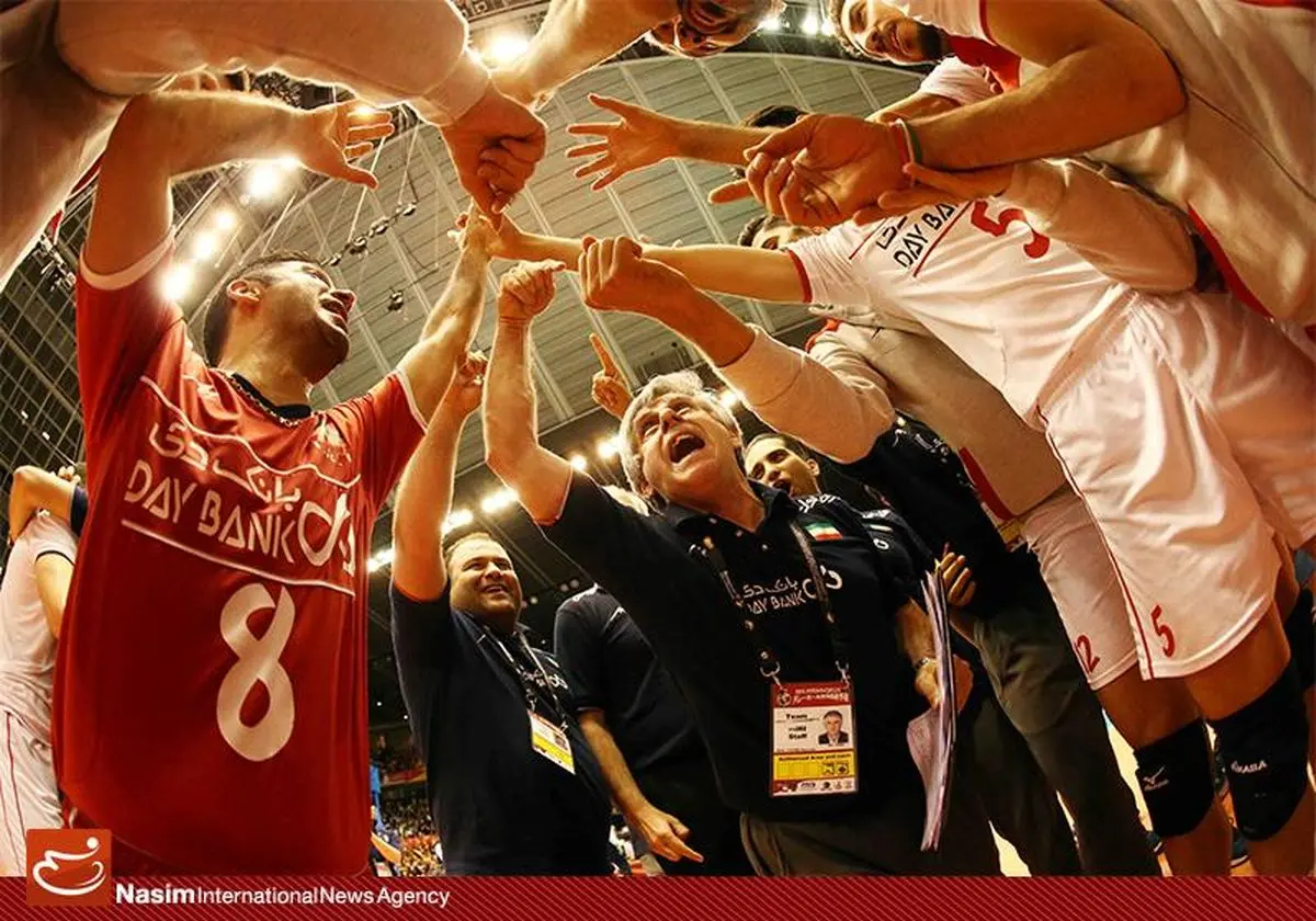 دیدار والیبال ایران و ژاپن