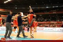 دیدار والیبال ایران و چین