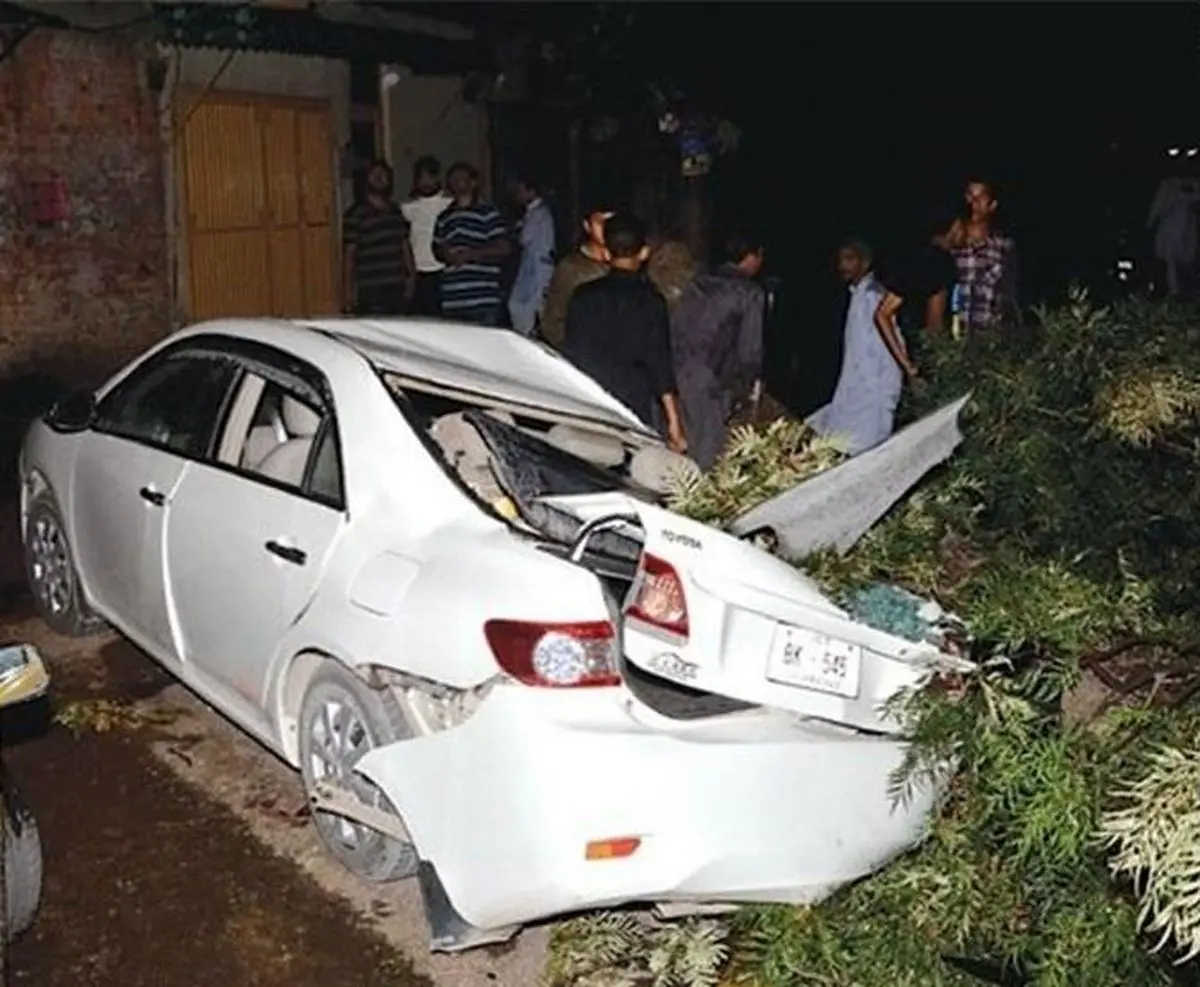 ۱۴۰ کشته و زخمی در طوفان شدید پاکستان