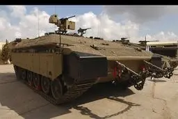 نفربر زرهی جدید صهیونیست‌ها برای مقابله با حزب‌الله+ عکس