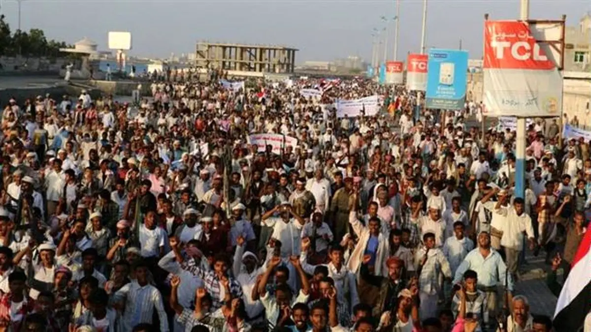 تظاهرات هزاران یمنی در صنعاء