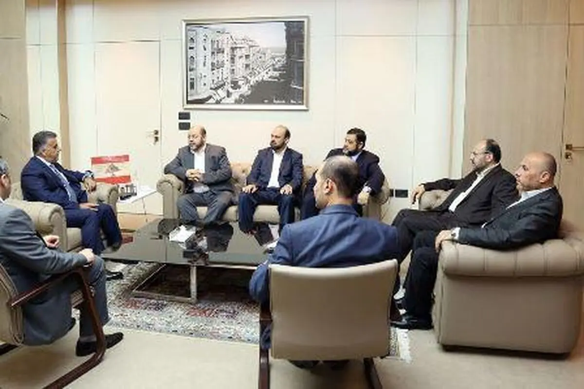 دیدار نایب‌رئیس دفتر سیاسی حماس با مقامات لبنان
