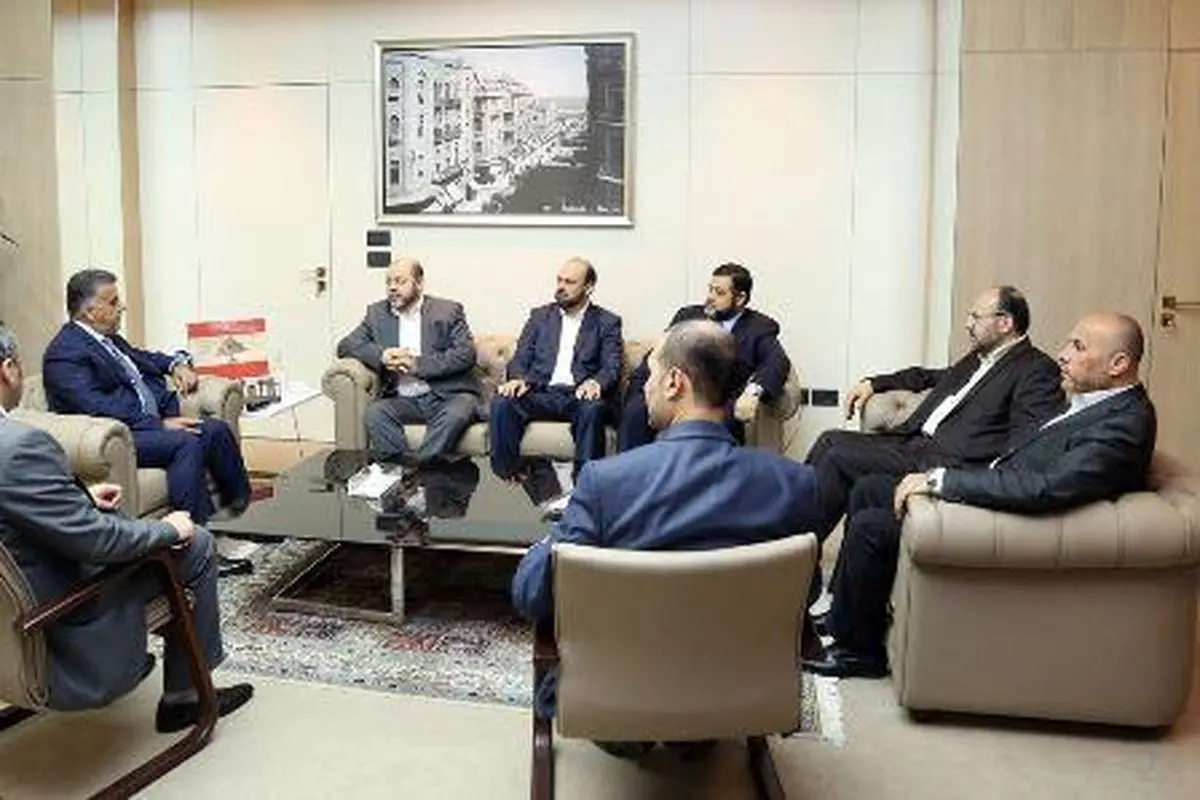 دیدار نایب‌رئیس دفتر سیاسی حماس با مقامات لبنان