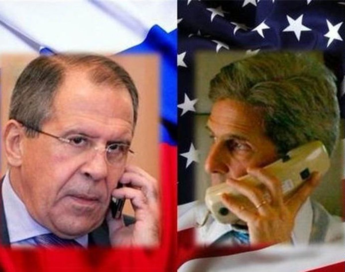گفتگوی تلفنی "جان کری" و "سرگئی لاوروف" درباره بحران سوریه