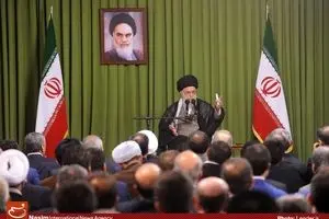 دیدار رئیس و نمایندگان مجلس شورای اسلامی با رهبر معظم انقلاب