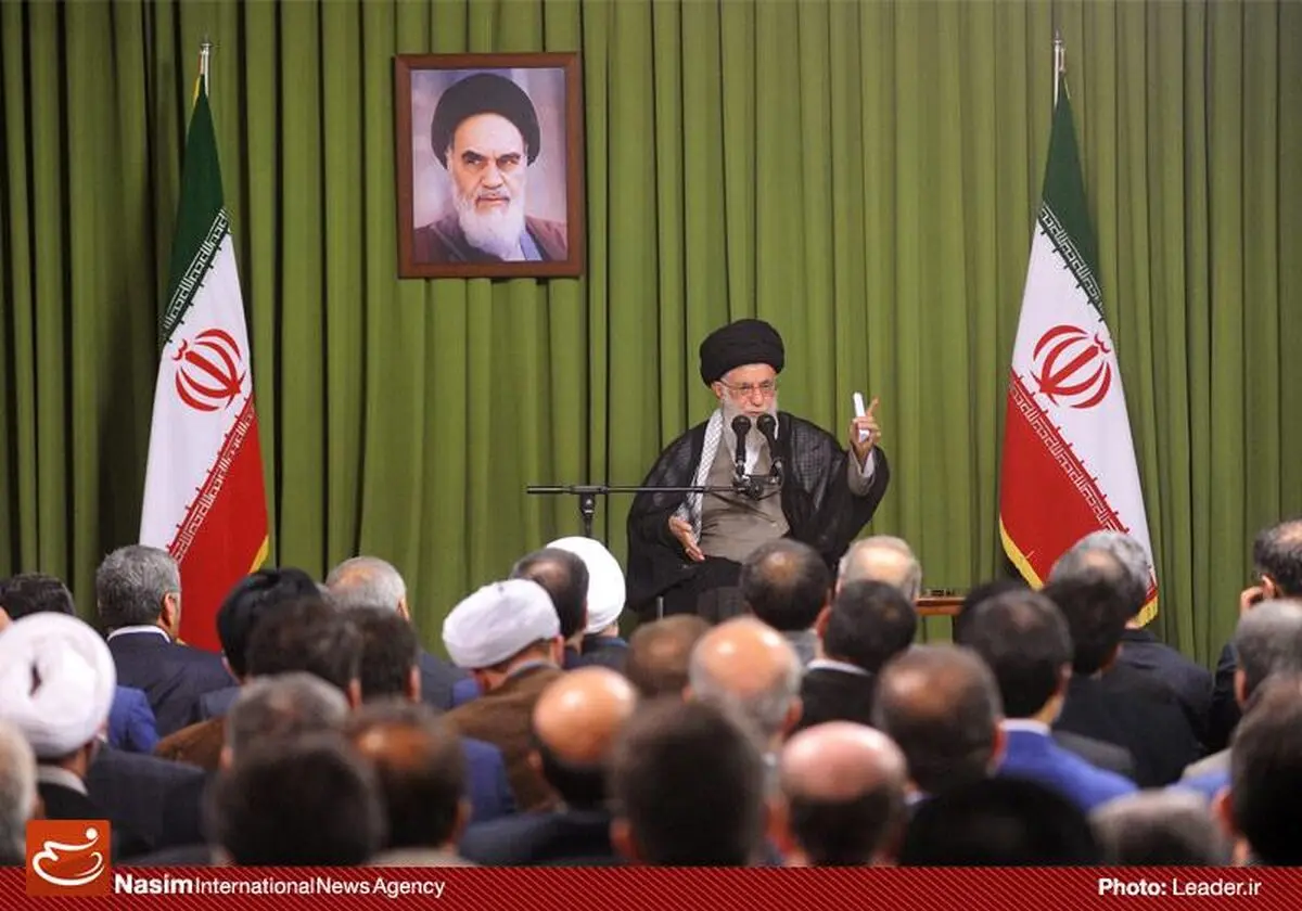 دیدار رئیس و نمایندگان مجلس شورای اسلامی با رهبر معظم انقلاب