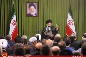 دیدار رئیس و نمایندگان مجلس شورای اسلامی با رهبر معظم انقلاب