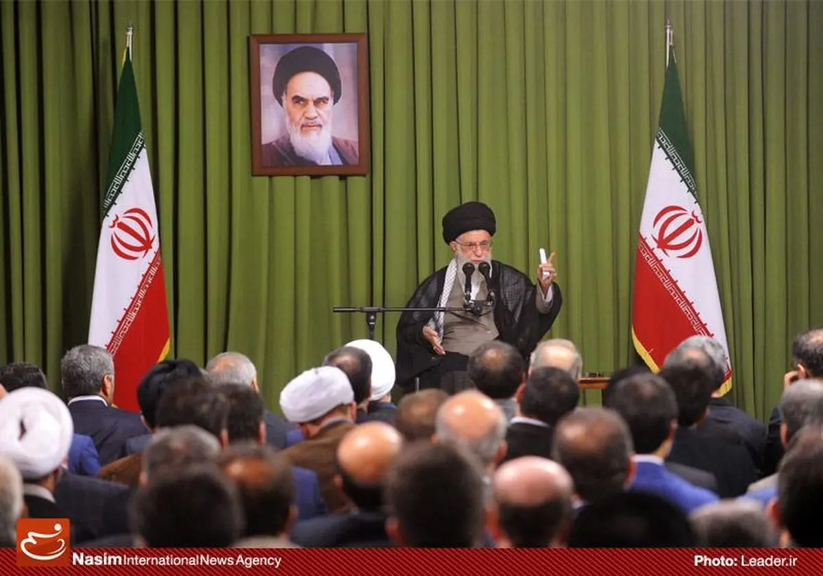 دیدار رئیس و نمایندگان مجلس شورای اسلامی با رهبر معظم انقلاب