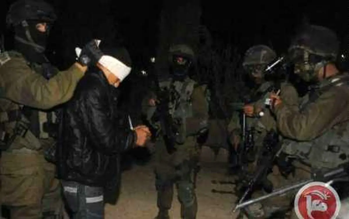 ۱۲ فلسطینی در "کرانه غربی" توسط صهیونیست‌ها بازداشت شدند
