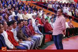 حضور چهره‌های سرشناس با خانواده‌هایشان در مسابقه 