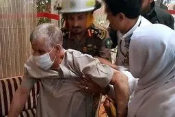 آتش سوزی گسترده در هتل ۱۴ طبقه مکه