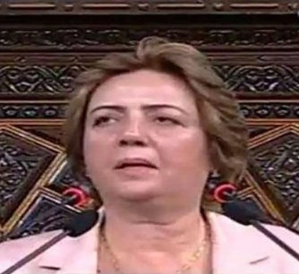 "هدیه عباس" رئیس مجلس سوریه شد