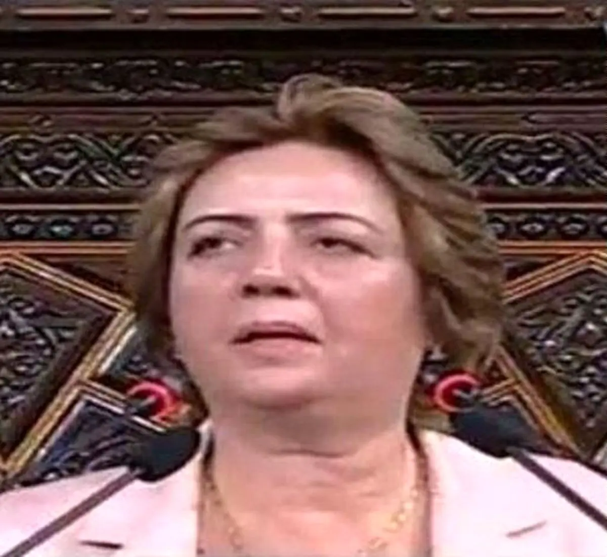 "هدیه عباس" رئیس مجلس سوریه شد