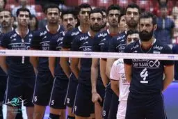 والیبالیست‌های المپیکی ایران بدون لوزانو به تهران بازگشتند+عکس