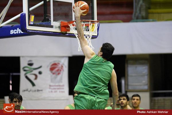 نخستین دیدار دوستانه تیم ملی بسکتبال ایران و فیلیپین برگزار شد