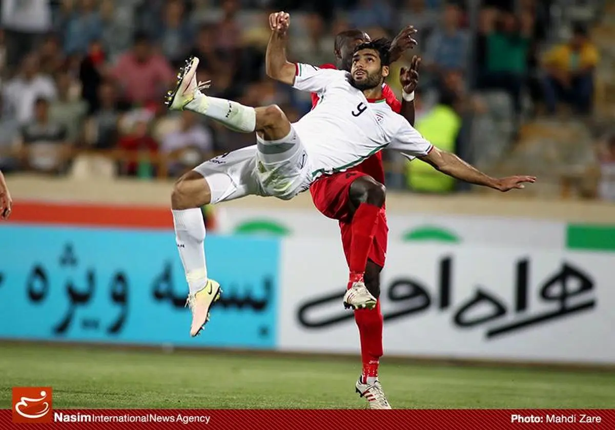 دیدار تیم‌های ایران و قرقیزستان