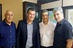 حضور حمید استیلی در باشگاه پرسپولیس