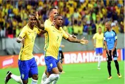 جشنواره گل برزیل با حذف هائیتی در شب توقف اکوادور