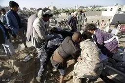 حمله موشکی عربستان سعودی به استان 