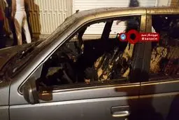 انفجار کپسول گاز در خیابان پیروزی تهران