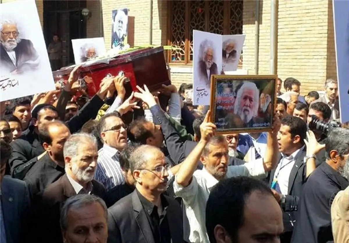 پیکر "حمید" شعر انقلاب از حوزه هنری بدرقه شد