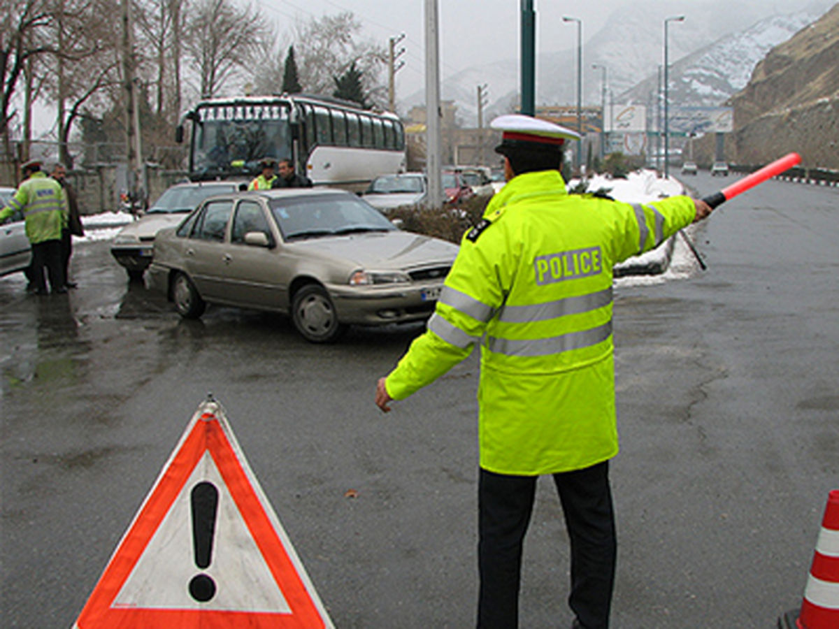 اعمال محدودیت‌های ترافیکی در جاده کرج -چالوس