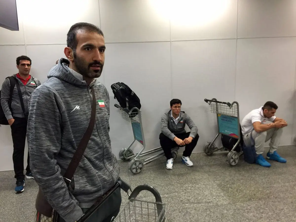 تیم ملی والیبال ایران پس از سفری ۲۹ ساعته به ریو رسید