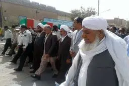 پیکر شهید ناجا در خاش تشییع شد