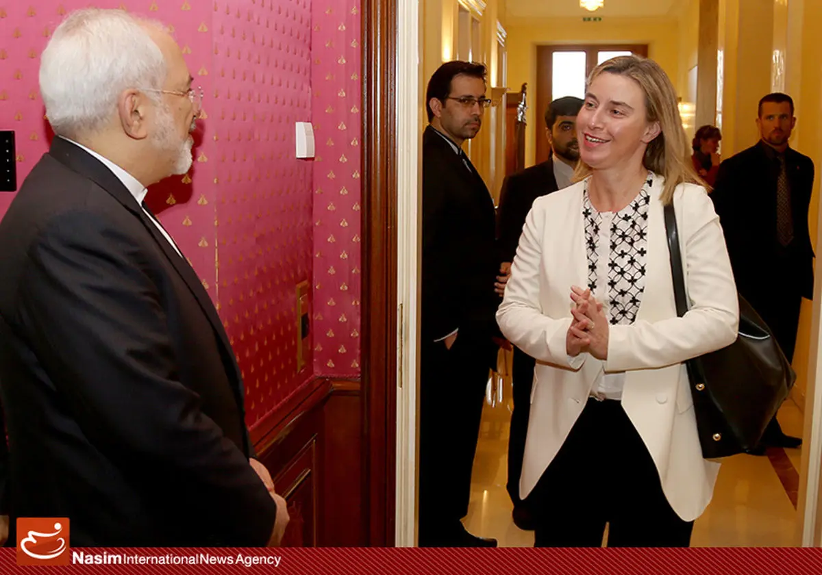 ظریف و موگرینی با هم رایزنی کردند