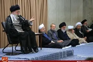 دیدار مسئولان نظام با رهبر معظم انقلاب