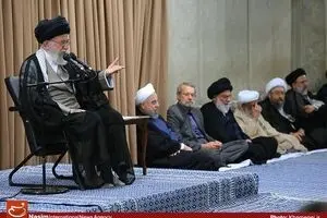 دیدار مسئولان نظام با رهبر معظم انقلاب