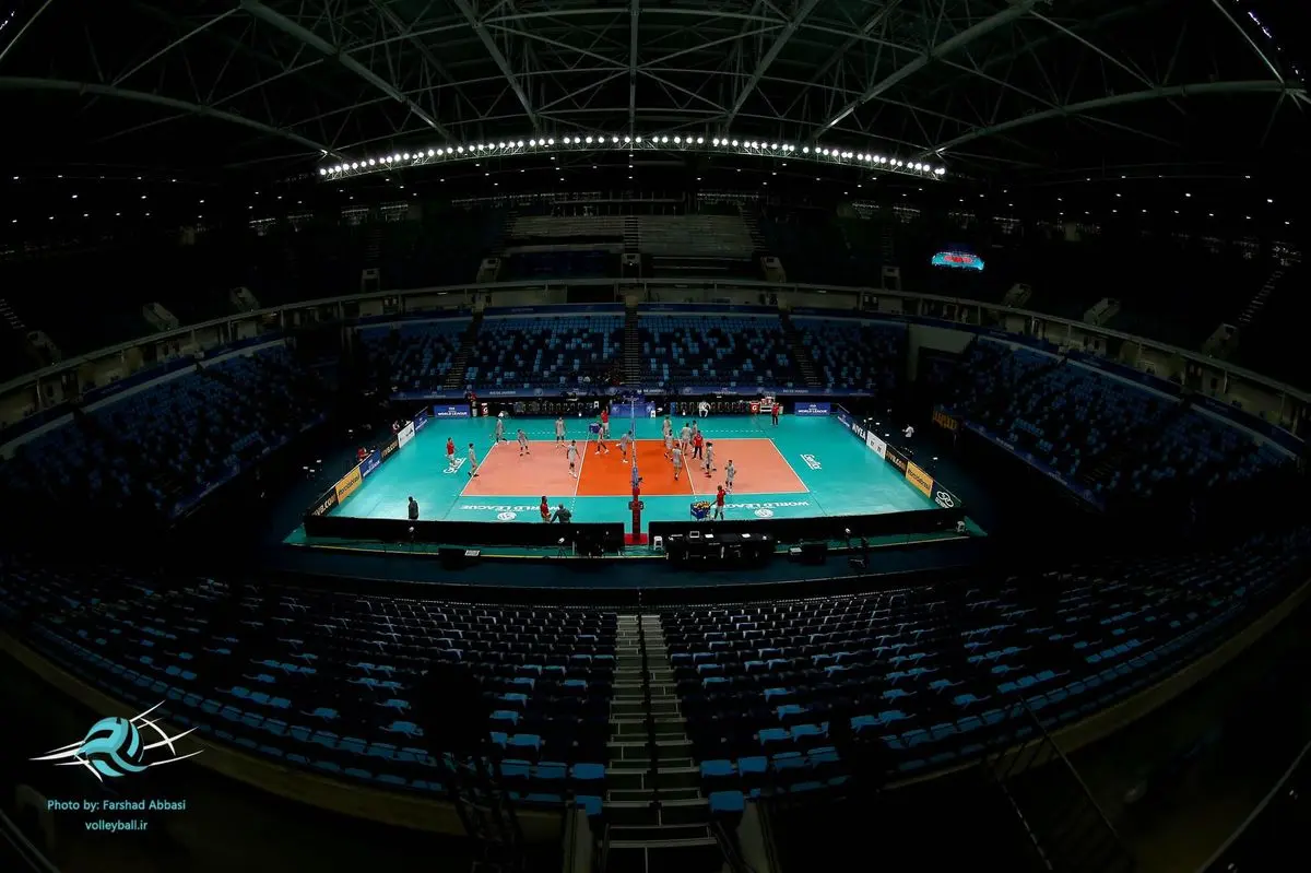 والیبالیست‌های ایران در ورزشگاه تازه تاسیس ریو تمرین کردند