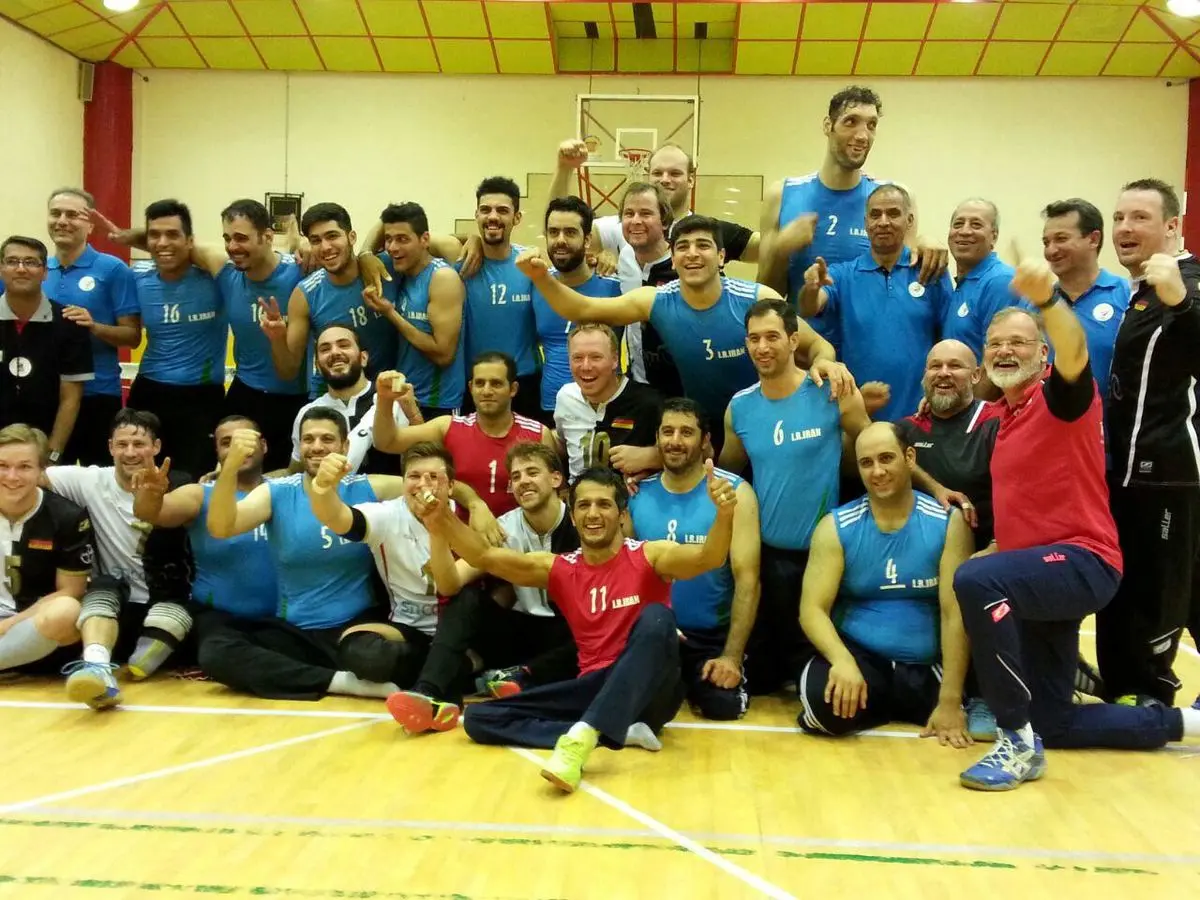 برتری تیم ملی والیبال نشسته برابر آلمان