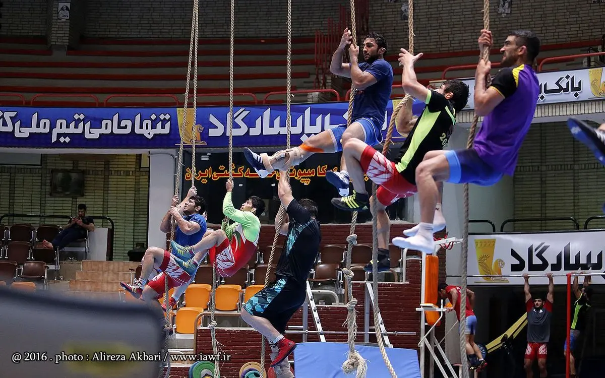 آزادکاران در اردوی تیم ملی