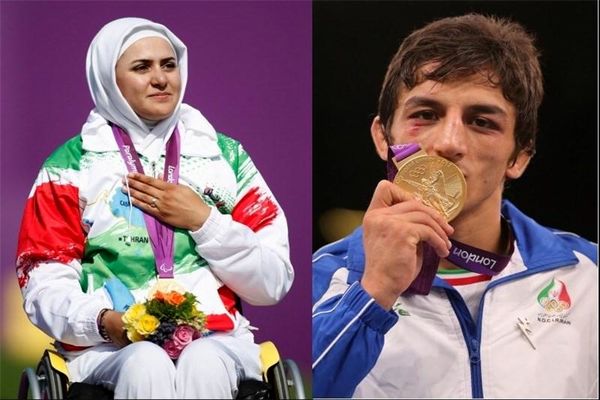 حمید سوریان و زهرا نعمتی در میان ۵۰ چهره سرشناس المپیک + عکس