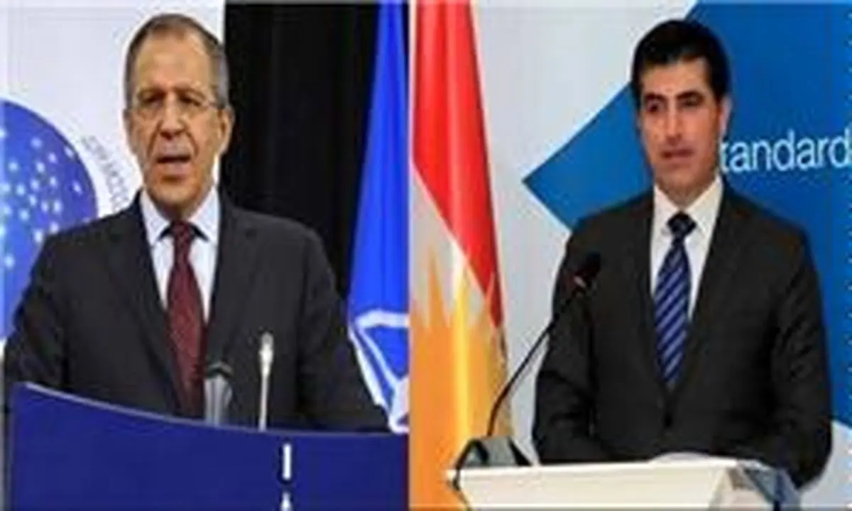 دیدار نخست‌ وزیر کردستان عراق با "لاوروف"