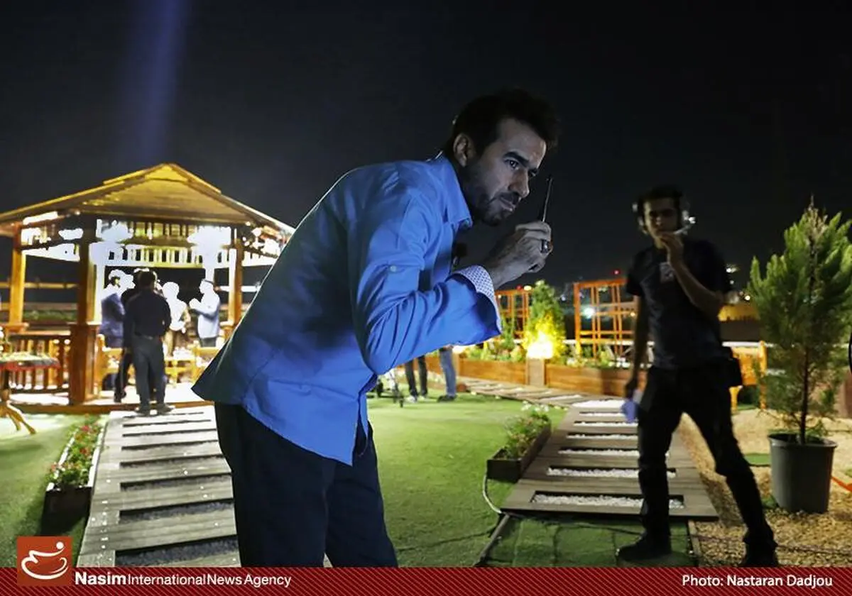 پشت صحنه ویژه برنامه "ماه نشان"