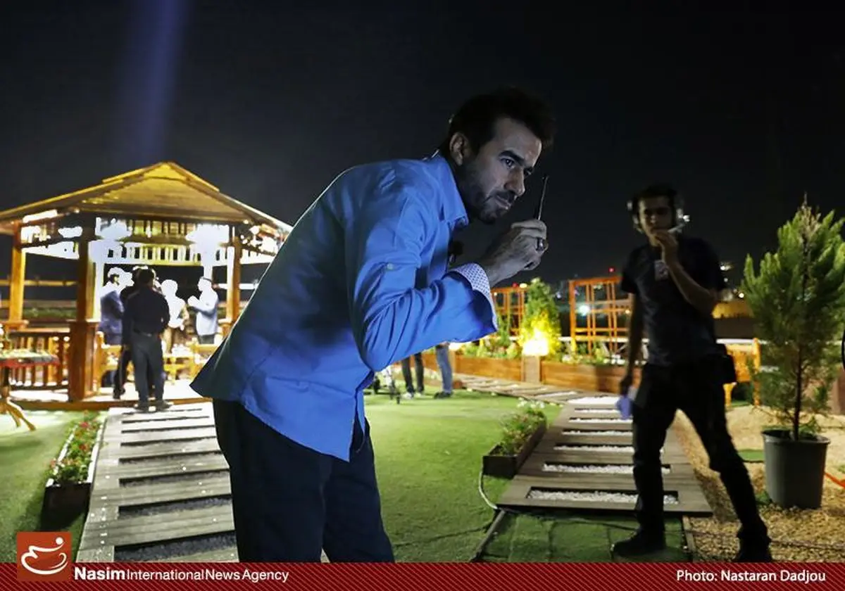 پشت صحنه ویژه برنامه "ماه نشان"