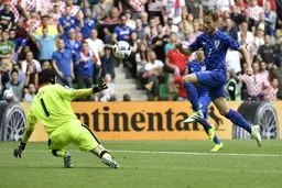 بازگشت جمهوری چک به لطف هواداران کرواسی