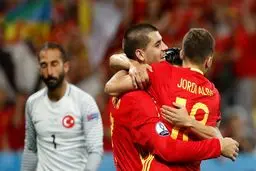 صعود اسپانیا با درخشش موراتا